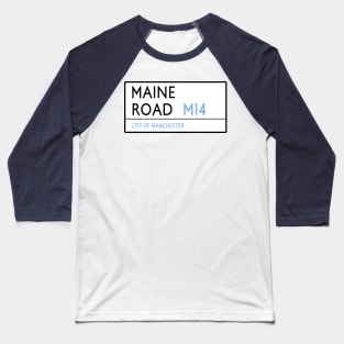 Main Road Man City Baseball T-Shirt